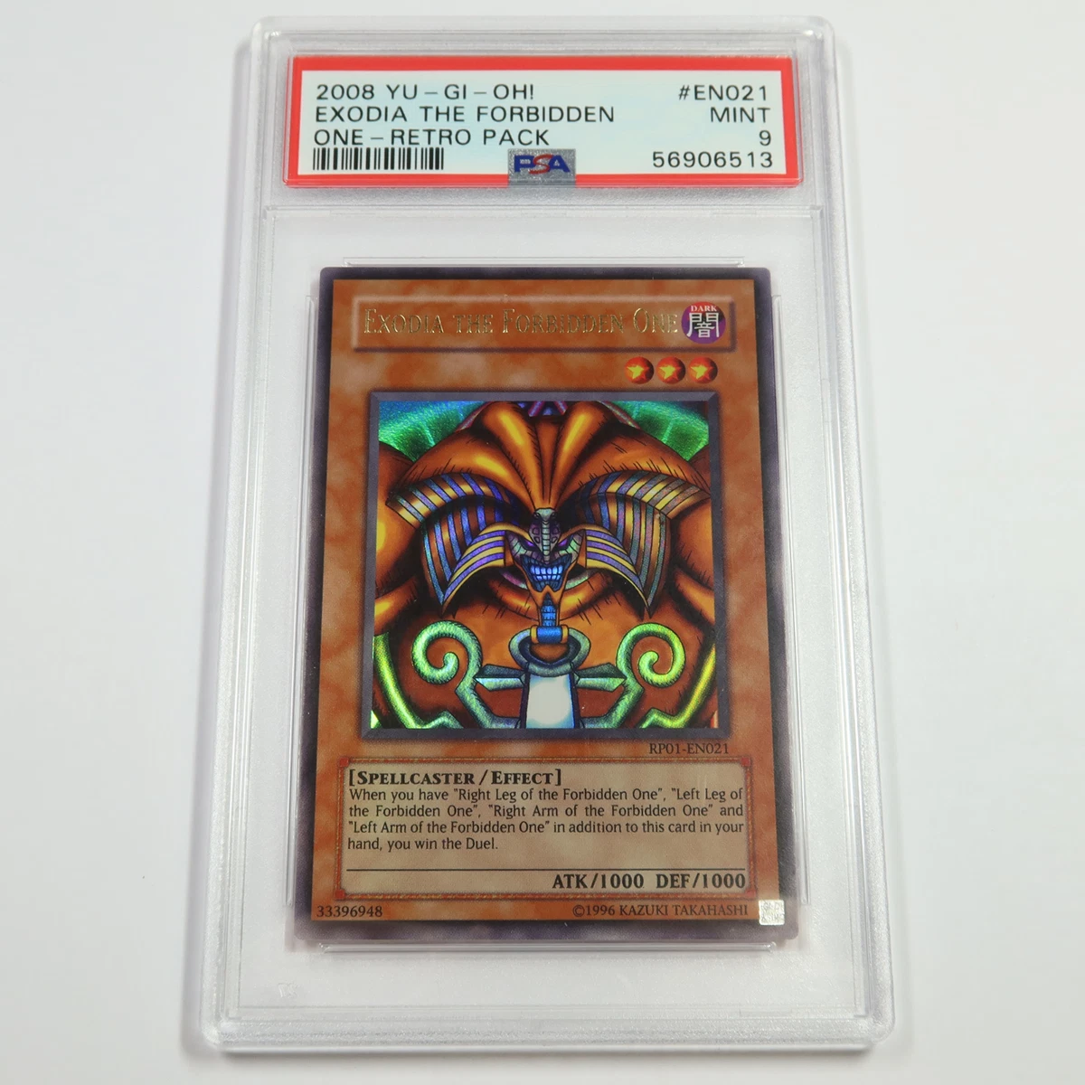 Exodia Yu-Gi-Oh! TCG Professional Sports Authenticator (PSA) Ultra