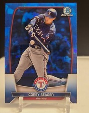 2023 Bowman Chrome Sapphire Corey Seager #58