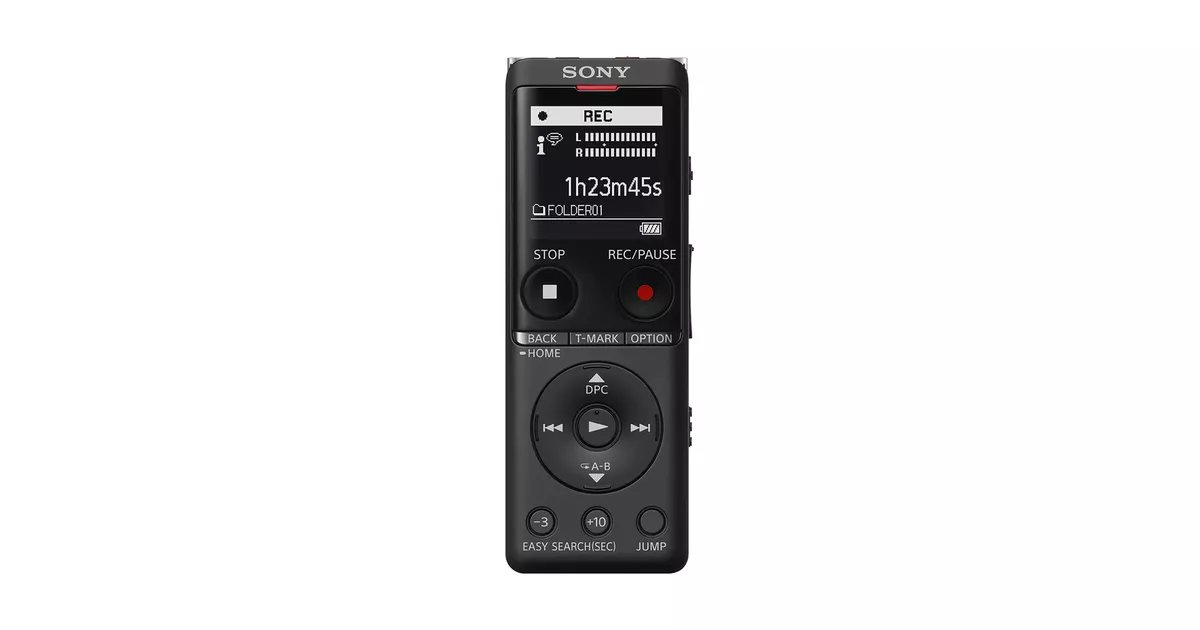 New Model Sony ICD-UX570F Digital Voice Recorder Built-in USB