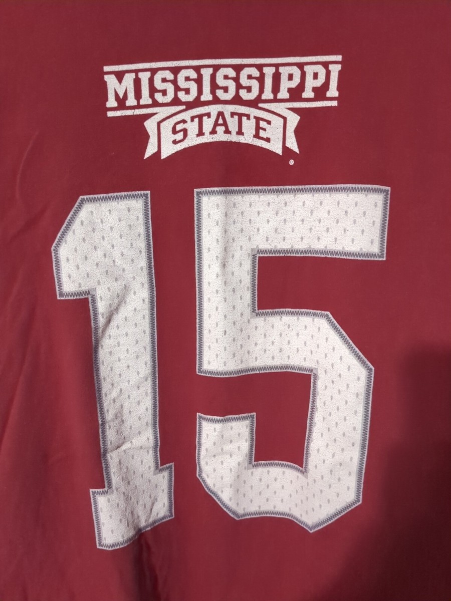 Fanatics Mississippi State Dak Prescott Long Sleeve Shirt Size