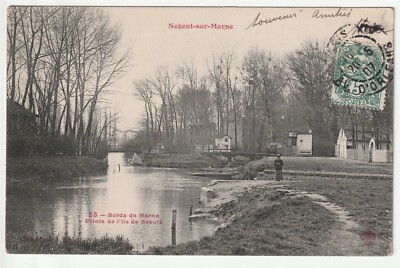 Nogent sur Marne bords de Marne | Carte postale, Postale, Banleue