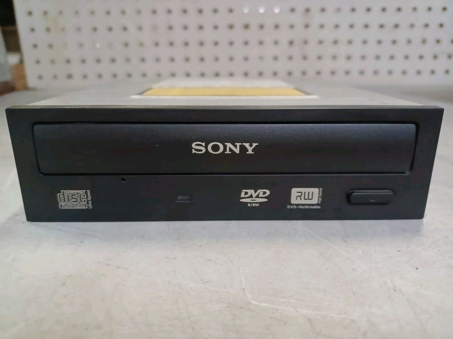Sony DVD / CD Rewritable Drive DRU-720A Disc Reader Black Retro 2005 - TESTED