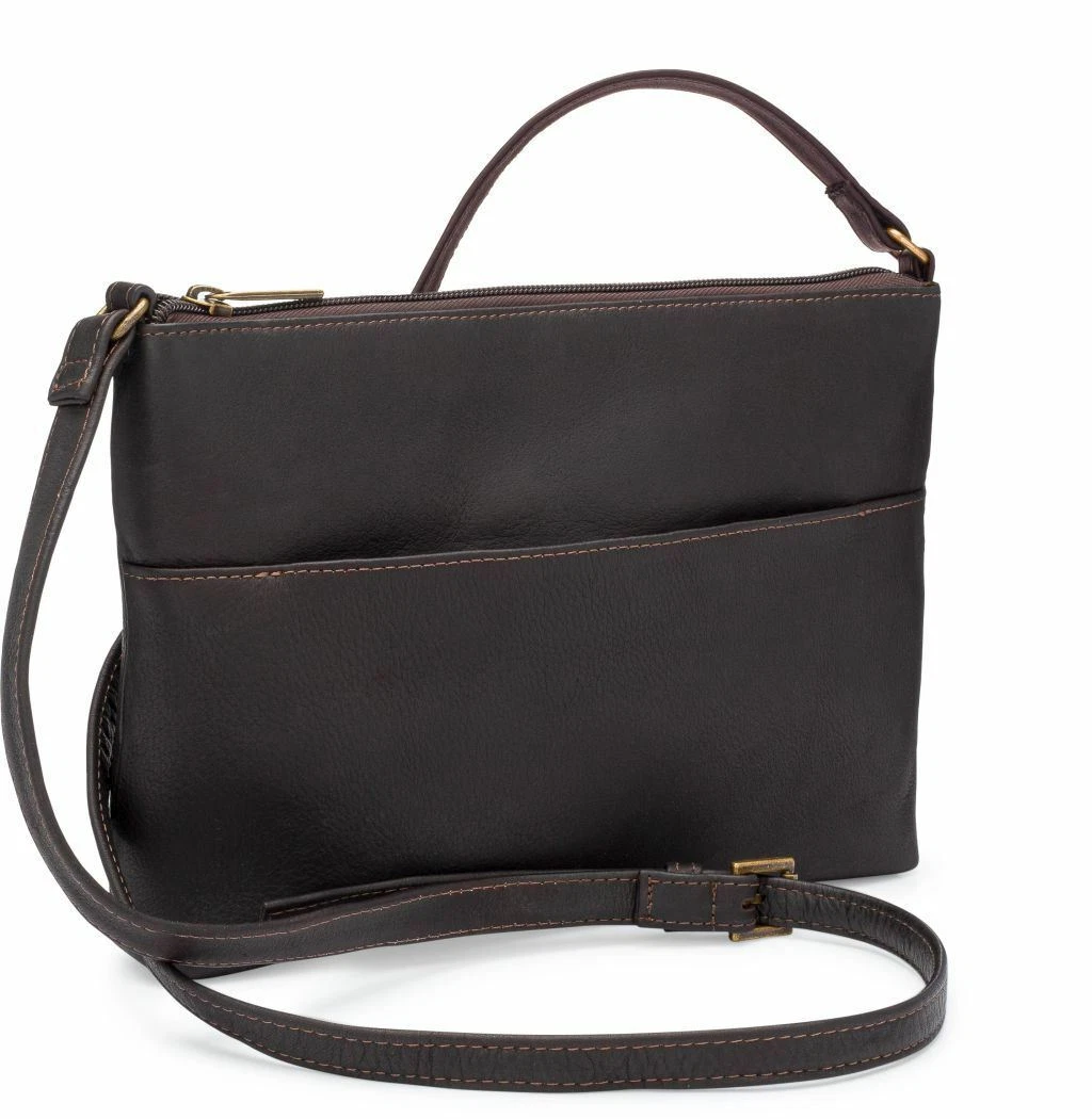 Le Donne Leather Mallory Crossbody 4 Colors Colombian Leather Cross Body Bag NEW