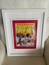 Pete Rose Cin. Reds Signed Sports Illustrated Magazine 5-27-68 JSA COA w/Frame