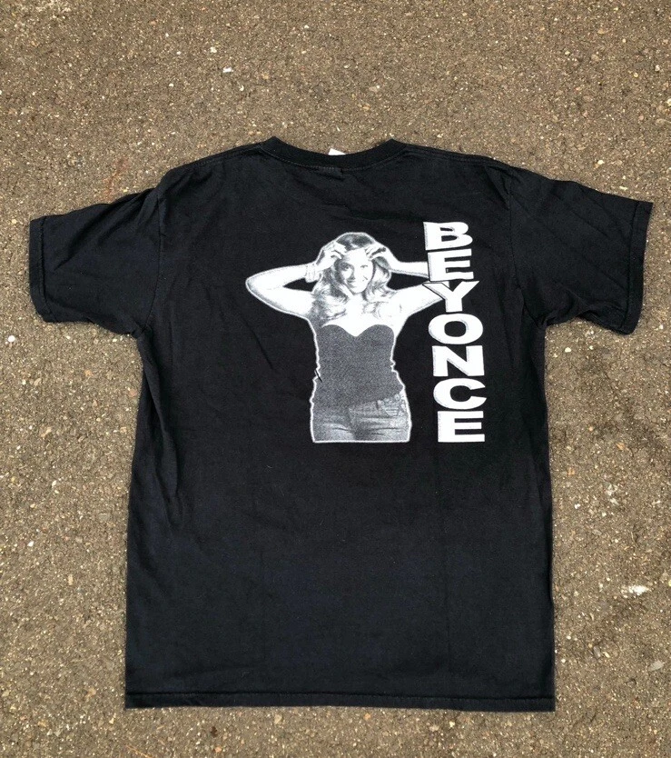 Camisa Beyoncé Vintage Y2k 2000s Grande Concierto Rap Camiseta Tour Destinys Niño  Foto 4 de 4