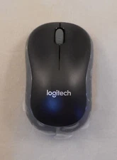 Logitech M185 Wireless Mouse (Black/Gray) / (Nano Receiver Not Included)