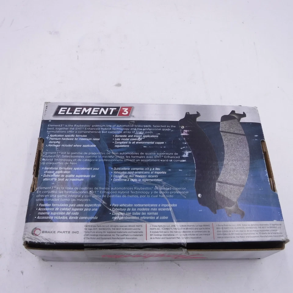 Pastillas de freno delanteras Raybestos PGD145AM para Mercedes Benz 380SE 1984-1991 Foto 3 de 3