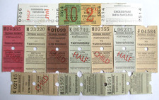 13 x Festiniog Outward and Return Edmondson Tickets Used