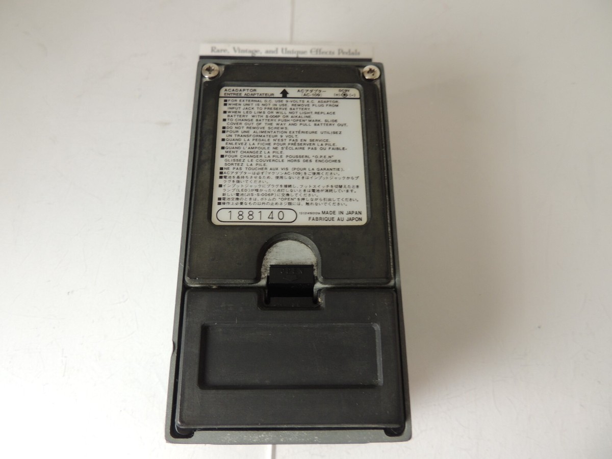 1980's Maxon ST-01 Super Tube Screamer Overdrive Effects Pedal