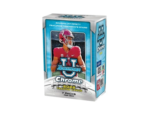 2022 Bowman Chrome University Football Value Box