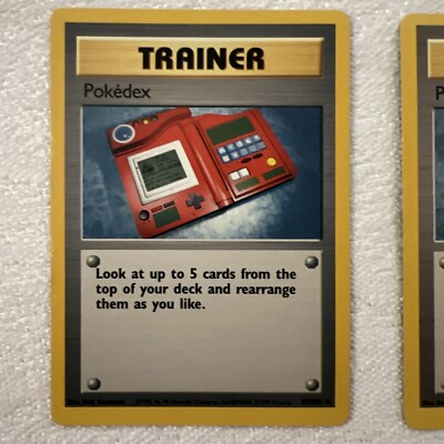 pokemon tcg pokedex card Pokémon TCG Pokedex Base Set 87/102 Regular Shadowless Uncommon