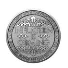 2021 1 Oz. Silver - Inflation Is Coming "Unleash the Beast" - .999 Silver Coin!