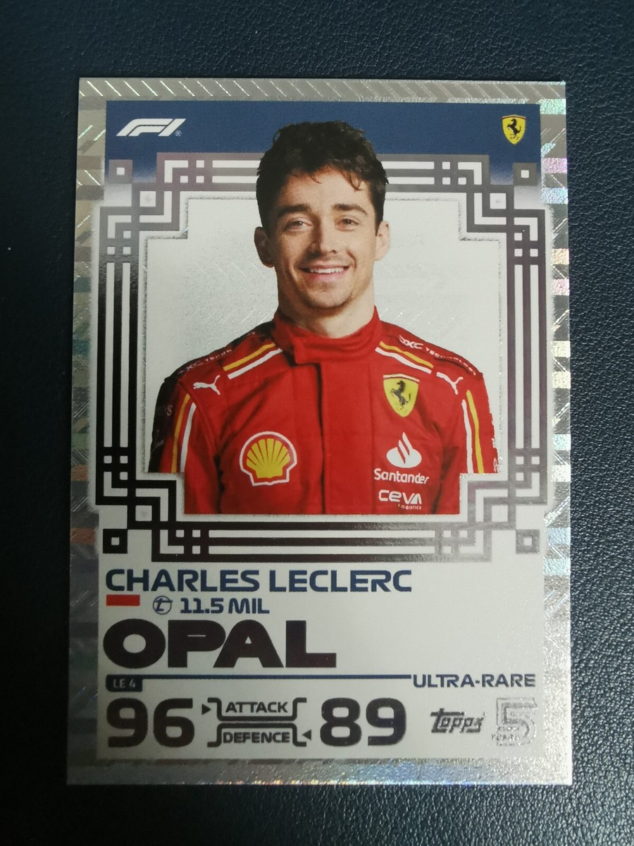 2024 Topps Turbo Attax F1 Formula 1 Charles Leclerc Opal 2024 Topps Turbo Attax F1 Formula 1 Charles Leclerc Opal