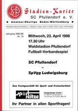 OL 1985/86 SC Pfullendorf - SpVgg Ludwigsburg, 04/23/1986
