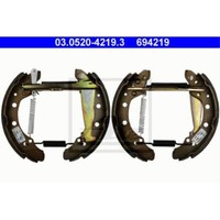 ATE Bremsbackensatz Bremsbacken Hinten FüR VW Golf III 1H1 Audi 80 89 89Q 8A