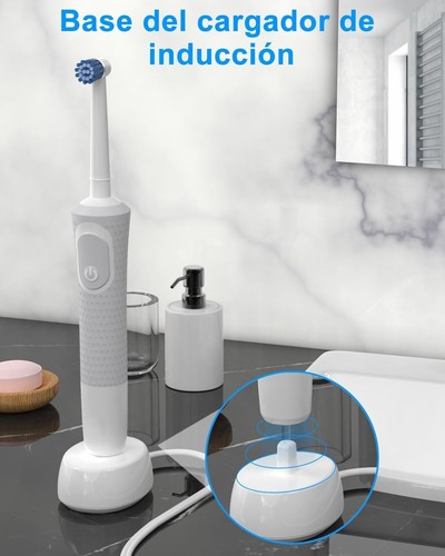 Caricatore Base di Ricarica per Spazzolino Elettrico Oral B 3757 Serie D12 D20 - Foto 5 di 7