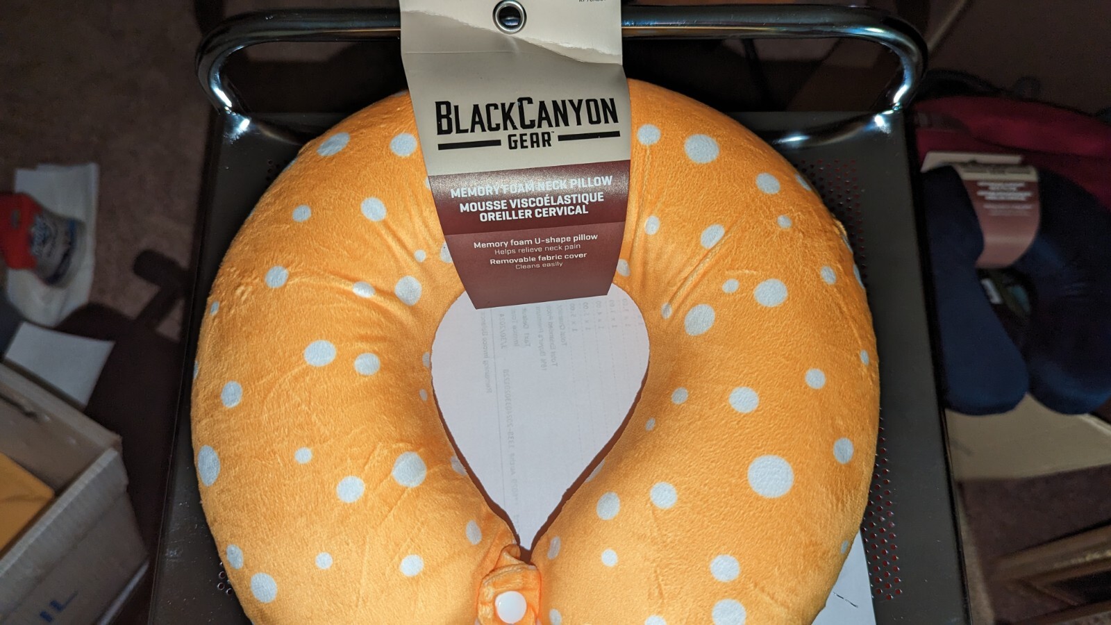 2 Black Canyon Gear Microbead Neck Pillow Cervical Soft New YELLOW AND