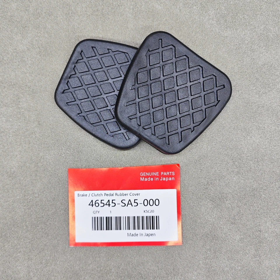 NUEVO 2X Pastillas de cubierta de goma para pedal de embrague de freno para Honda Civic Accord Acura Foto 2 de 4