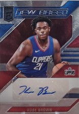 2023-24 Donruss Elite - New Breed Autographs #NB-KBL Kobe Brown (AU, RC)