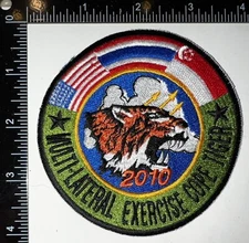 USAF RTAF RSAF Fighter Squadron Multilateral Exercise Cope Tiger 2010 Patch