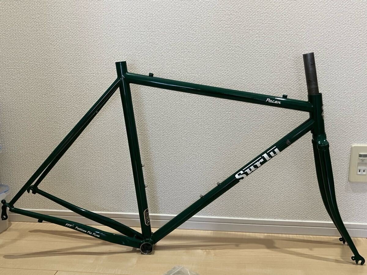 Surly ペーサー　50cm SURLY PACER Frame Set Chromoly Road Bike Blue Lug 50 Size