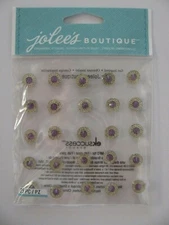 Jolee's Boutique Dimensional Stickers DUAL TONE PRIZM AMETHYST Bling NIP