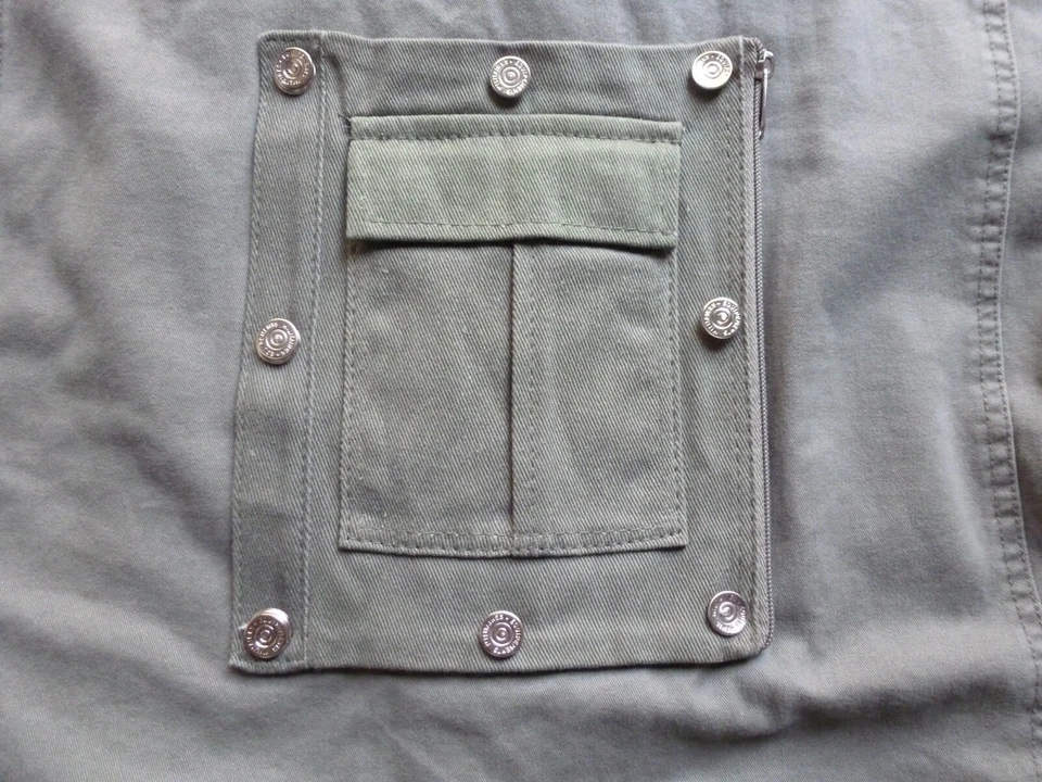 VTG Plugg Jeans Workwear Division Mens XL Flannel Lined Barn Chor Coat Jacket - Image 3 of 4