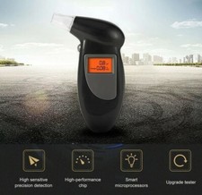 Digitaler Alkoholtester Promille-Tester Tragbar Atemalkohol mit LCD Beleuchtung✔