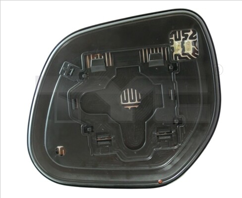 Tyc 323-0013-1 Spiegelglas, AußEnspiegel For CitroËN Mitsubishi Peugeot-image