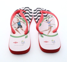 NEW - HAVAIANAS RIO 2016 BRAZIL Olympic Games FLIP FLOPS SANDALS - 11/12 / 43/44