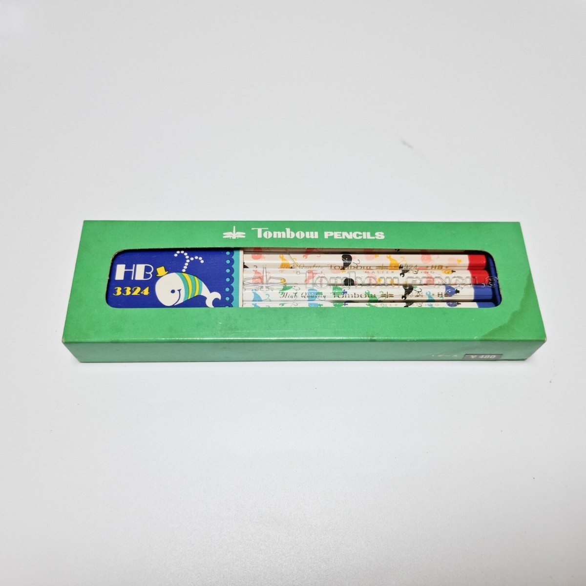 Vintage Tombow 3324 HB Pencils, 1 Dozen - Made in Japan, JIS Mark