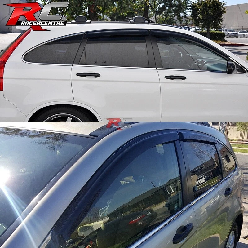 For 07-11 Honda CR-V Window Visor Acrylic Sun Guard Rain Deflectors 4PC Foto 2 de 4