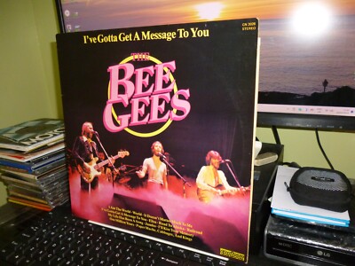 THE BEE GEES.  '' I'VE GOTTA GET A MESSAGE TO YOU ''  LP UK 1978. CONTOUR LABEL.