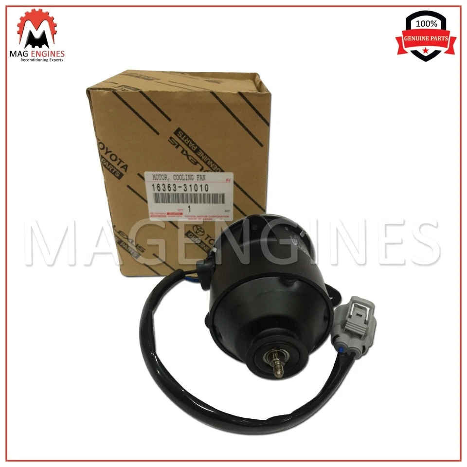 16363-31010 GENUINE OEM COOLING FAN MOTOR FOR CROWN LEXUS GS300 GS430 LS460 - Imagem 3 de 4