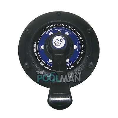 Waterway Top Mount Multiport Valve Assembly 600-9600 for WVS003 Valve 600-9600B