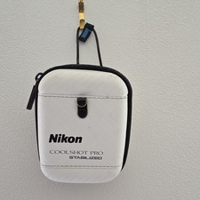 Nikon Coolshot Pro 2 Golf Rangefinder Case Pouch Distance Meter Finder (White)