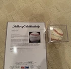 Ted Williams Autographed Baseball   Authenticated Boston Red Sox Original