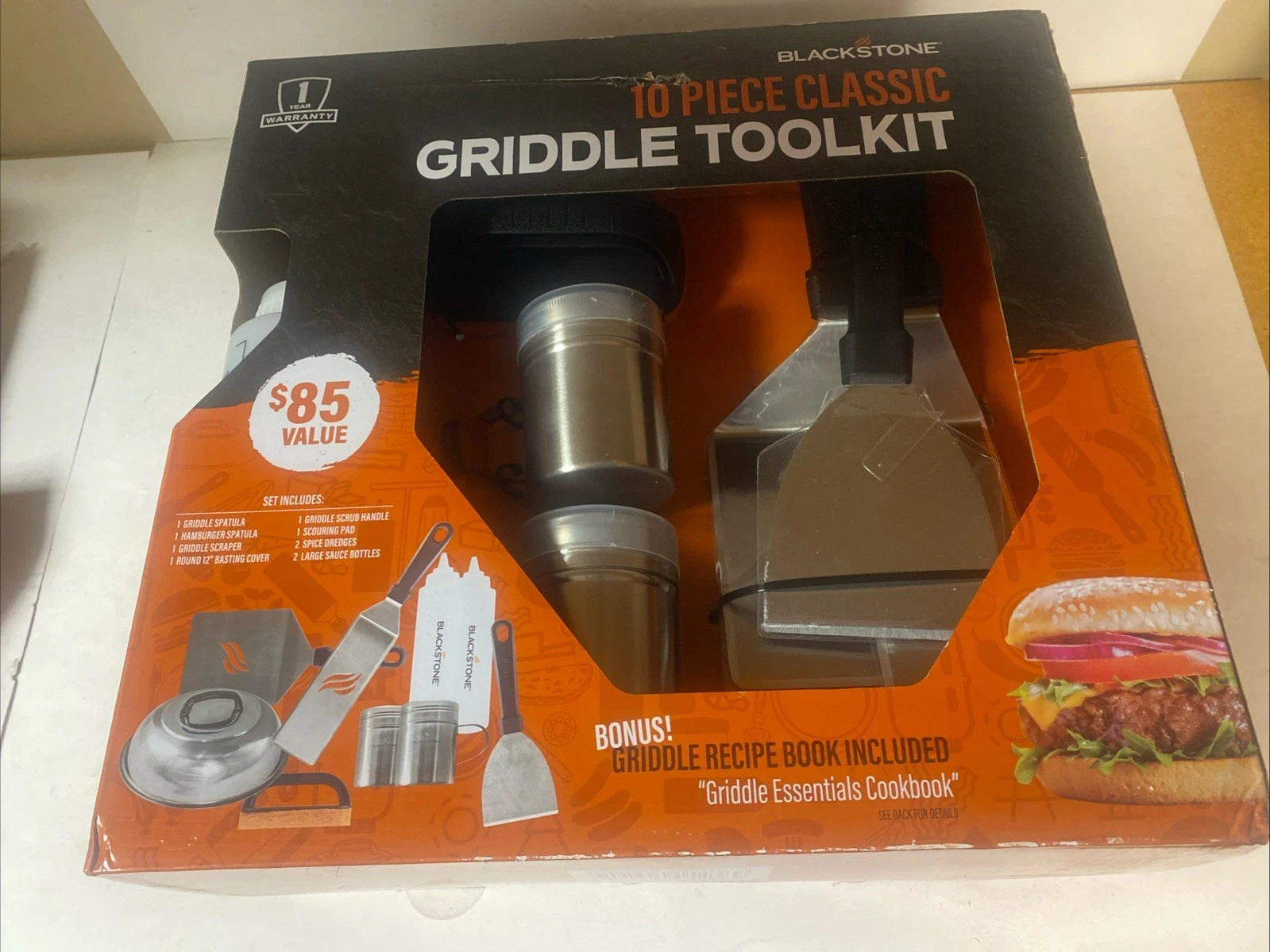 Blackstone 10pc classic griddle toolkit