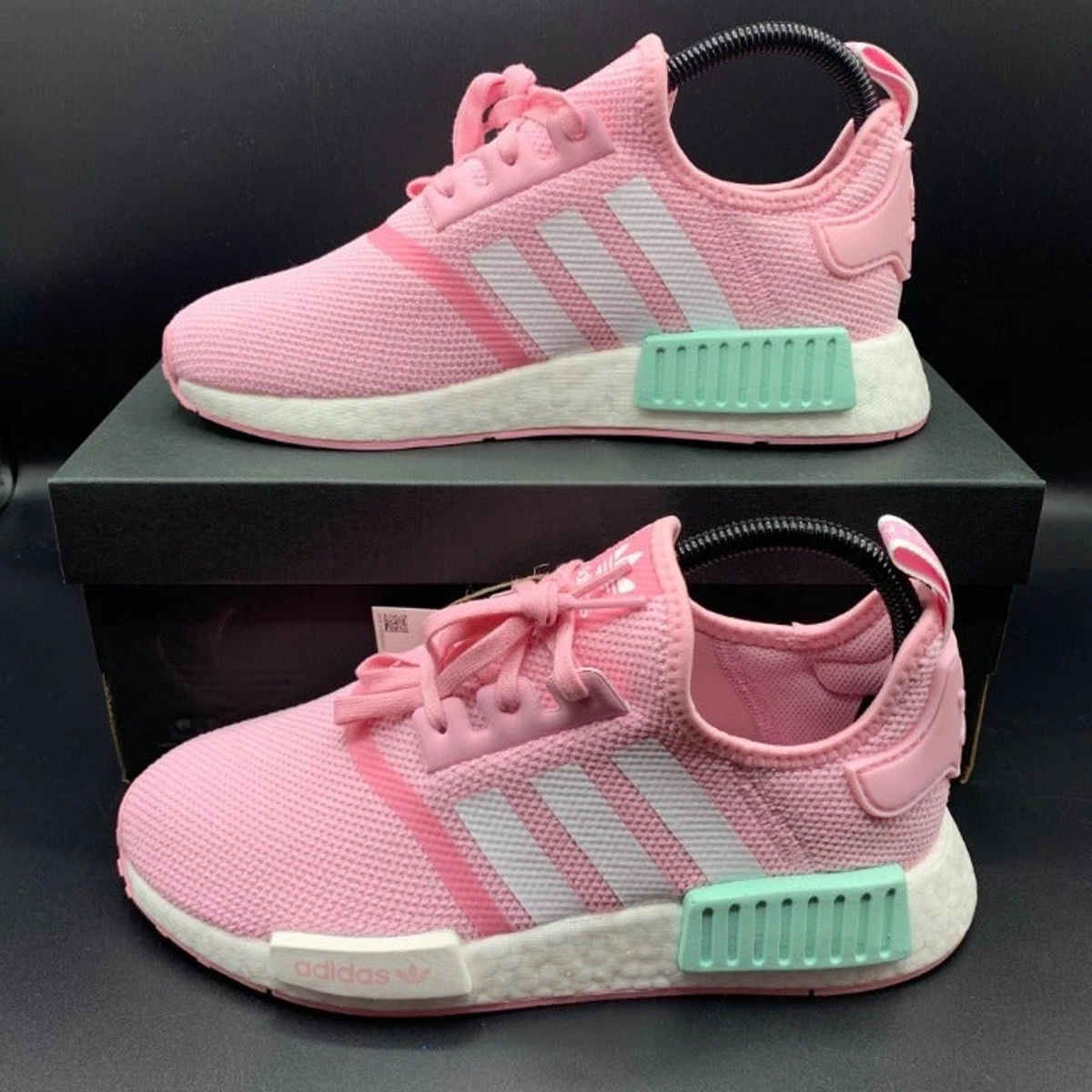 adidas gazelle silver green womens adidas Womens NMD-R1 Running Shoes – ShopCGX main image 0