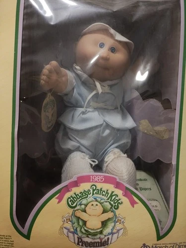 Vintage Cabbage Patch Kids Preemie 1985 Boy