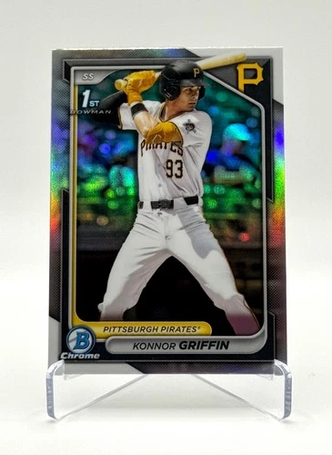 2024 Bowman Draft Konnor Griffin 1st Bowman Refractor Pirates