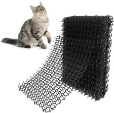 16 X 13 Inch Cat Scat Mat with Spikes Outdoor/Indoor, Cat Deterrent Mat 10 Pack
