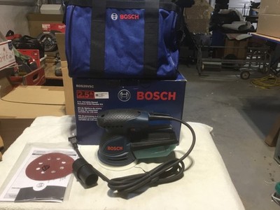 BOSCH ROS20VSC 5'' ORBITAL SANDER KIT BRAND NEW IN BOX NEVER USED.