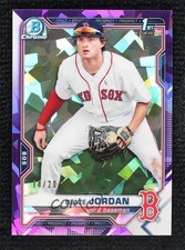 2021 Bowman Sapphire Edition Purple Refractor 14/20 Blaze Jordan #BCP-71 0us5