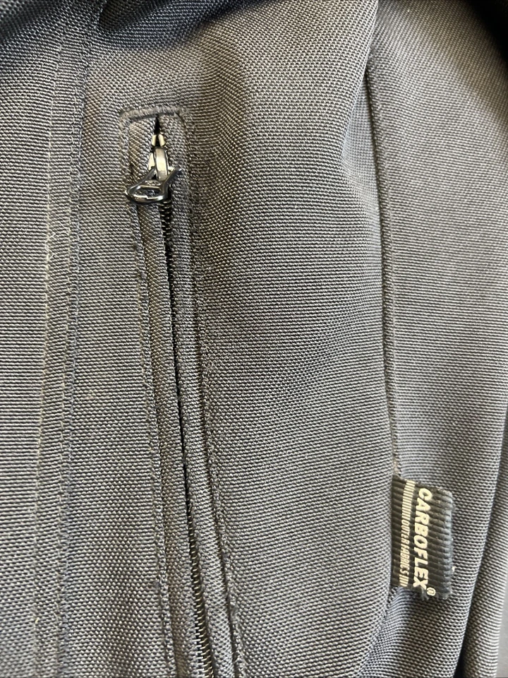 Fieldsheer Motorcycle  Carboflex  Armor  Jacket  Size Mens XL Black Padded  - Image 4 of 4