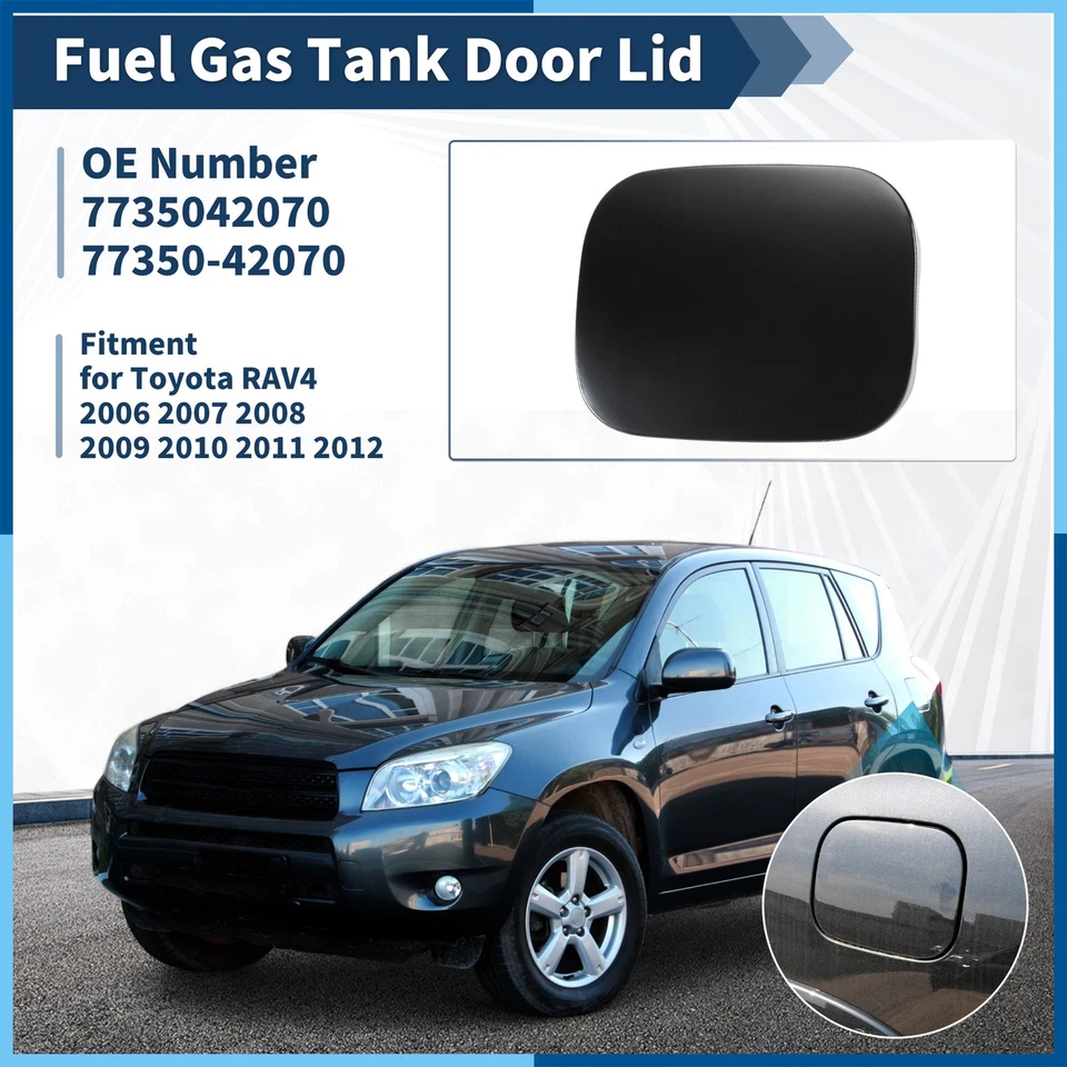 Fuel Tank Door for Toyota RAV4 Fuel Filler Door Cap No.77350-42070 - Image 2 of 4