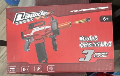 Launcher Quick Shot Gun Model: QHX-551A-3 Red