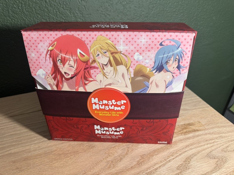 Monster Musume Blu-ray/DVD Limited Premium Edition Box Set Sentai Like New