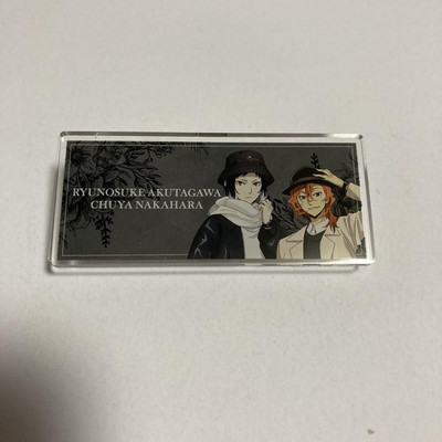 Bungo streunende Hunde Akutagawa Chuya Acryl Namensschild Anime Figur Animation