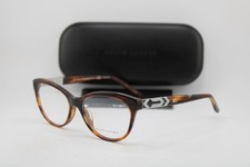 NEW RALPH LAUREN RL 6216U 5007 BROWN HORN CRYSTAL AUTHENTIC EYEGLASSES 53-16